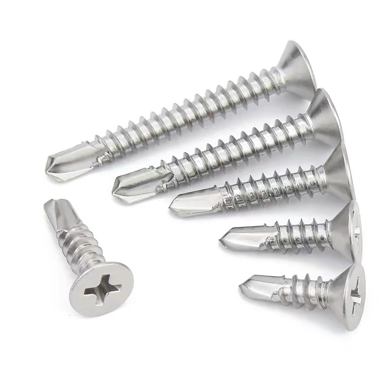 Flat Head Phillips Drive Self Drilling Screw